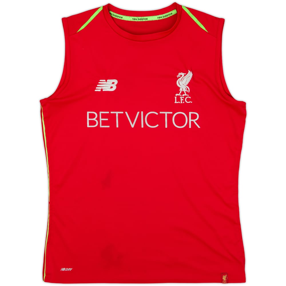 2018-19 Liverpool New Balance Training Vest - 6/10 - (S)