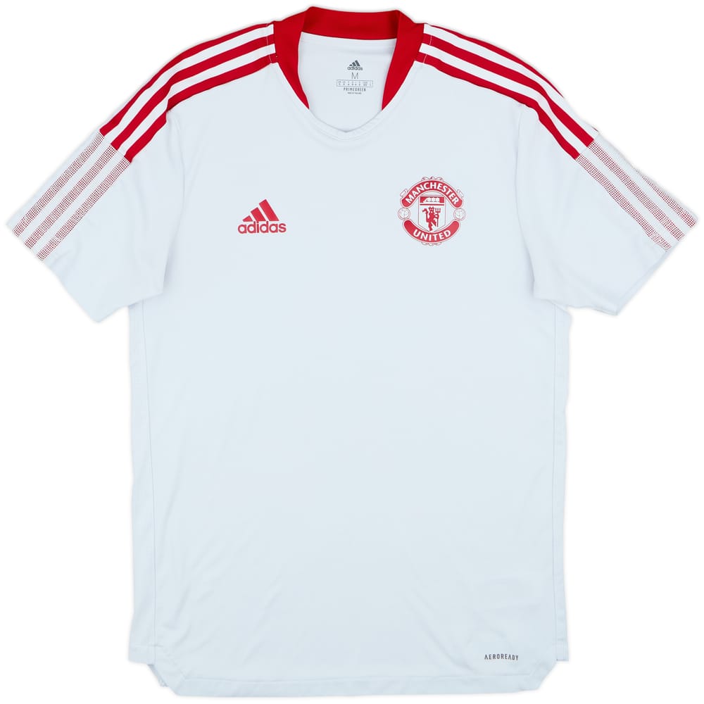 2021-22 Manchester United adidas Training Shirt - 6/10 - (M)