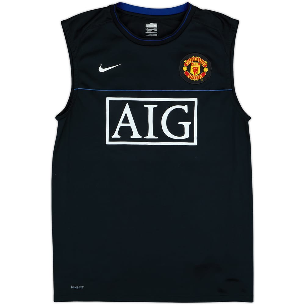 2008-09 Manchester United Nike Training Vest - 8/10 - (M)
