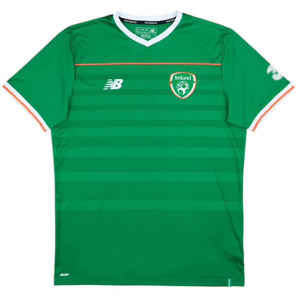 2017-18 Ireland New Balance Training Shirt - 8/10 - (XL)