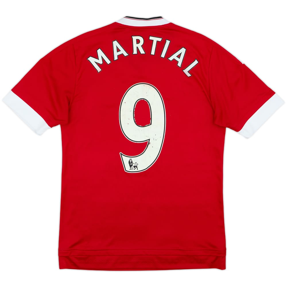 2015-16 Manchester United Home Shirt Martial #9 - 5/10 - (S)