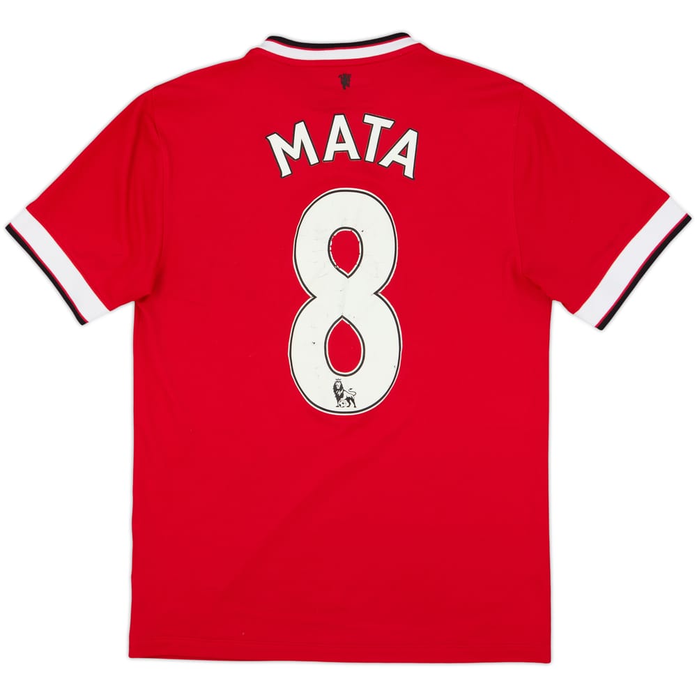 2014-15 Manchester United Home Shirt Mata #8 - 4/10 - (S)