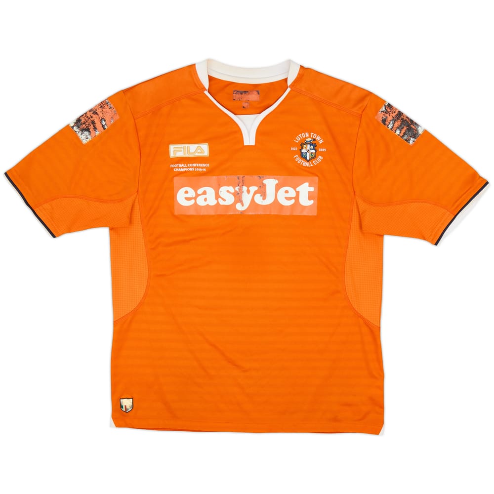 2014-15 Luton Town 'Conference Champions ' Home Shirt - 4/10 - (L)