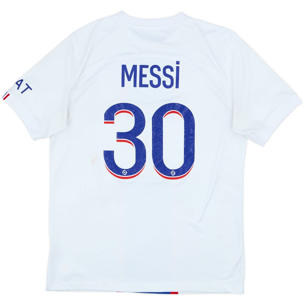 2022-23 Paris Saint-Germain Third Shirt Messi #30 - 6/10 - (M)