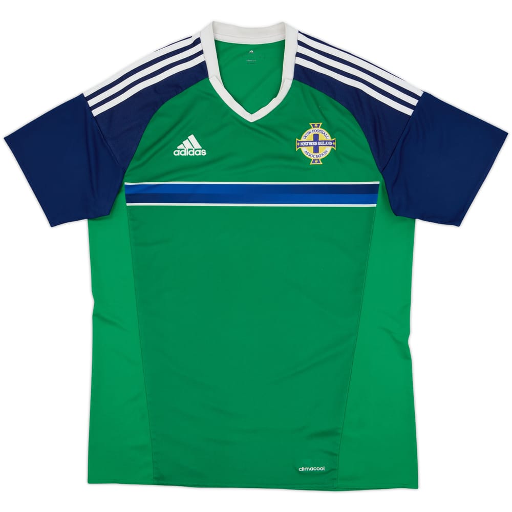 2016-17 Northern Ireland Home Shirt - 8/10 - (L)