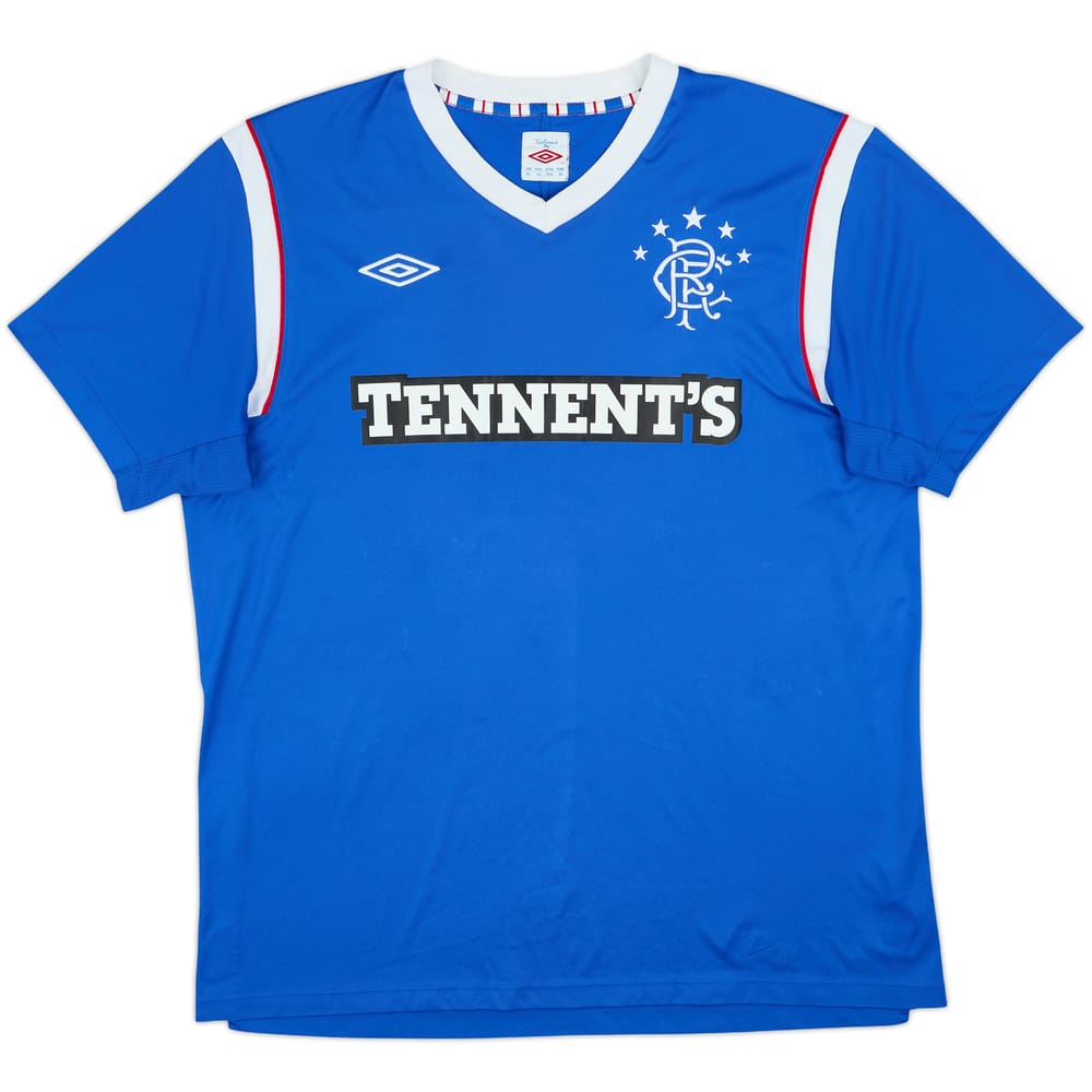 2011-12 Rangers Home Shirt - 7/10 - (XL)