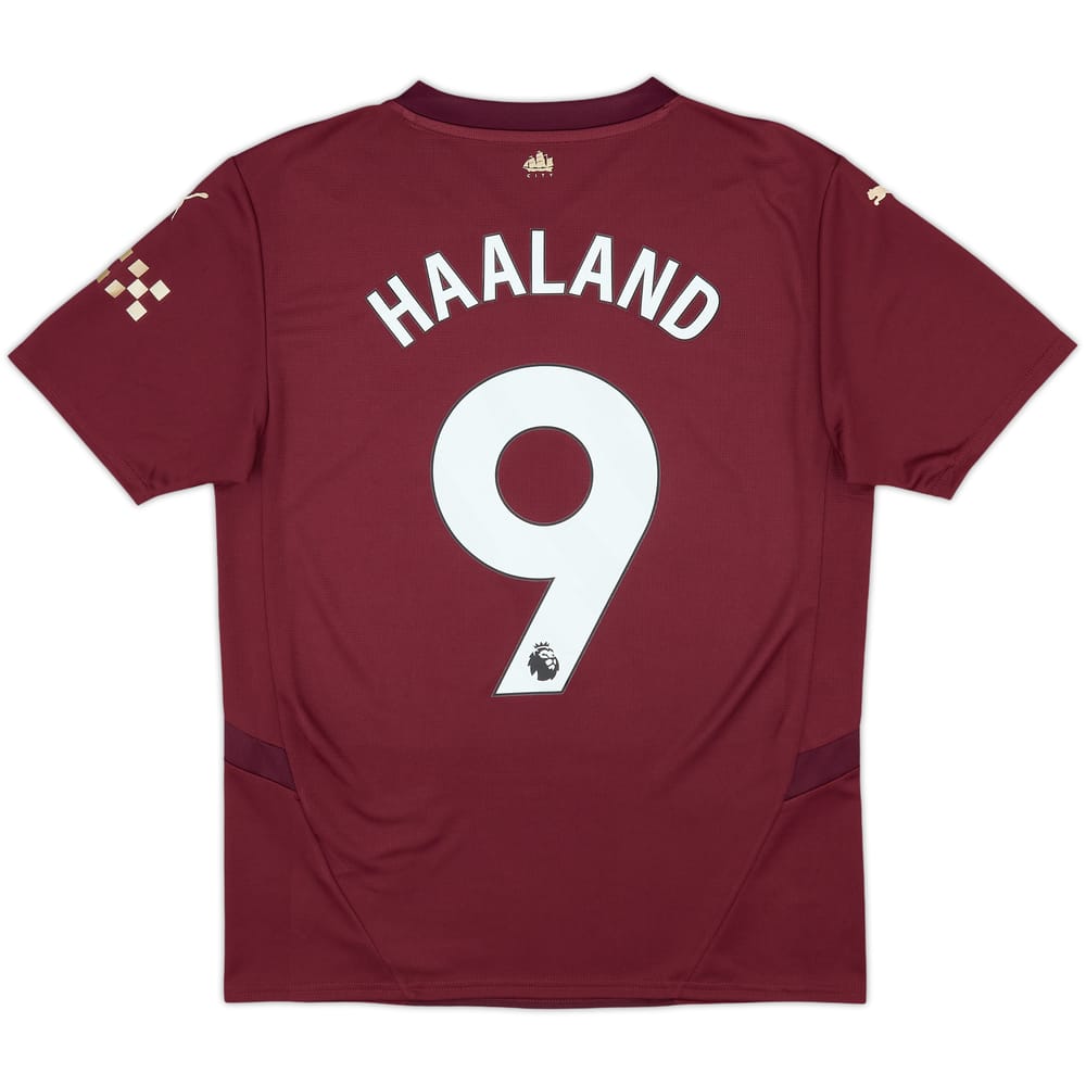 2024-25 Manchester City Third Shirt Haaland #9 - 10/10 - (M)