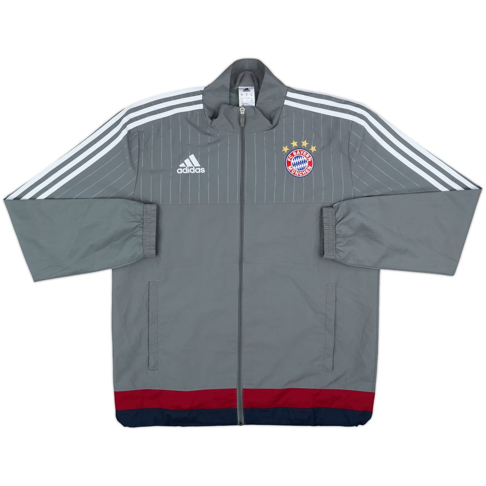2015-16 Bayern Munich adidas Track Jacket - 6/10 - (M)