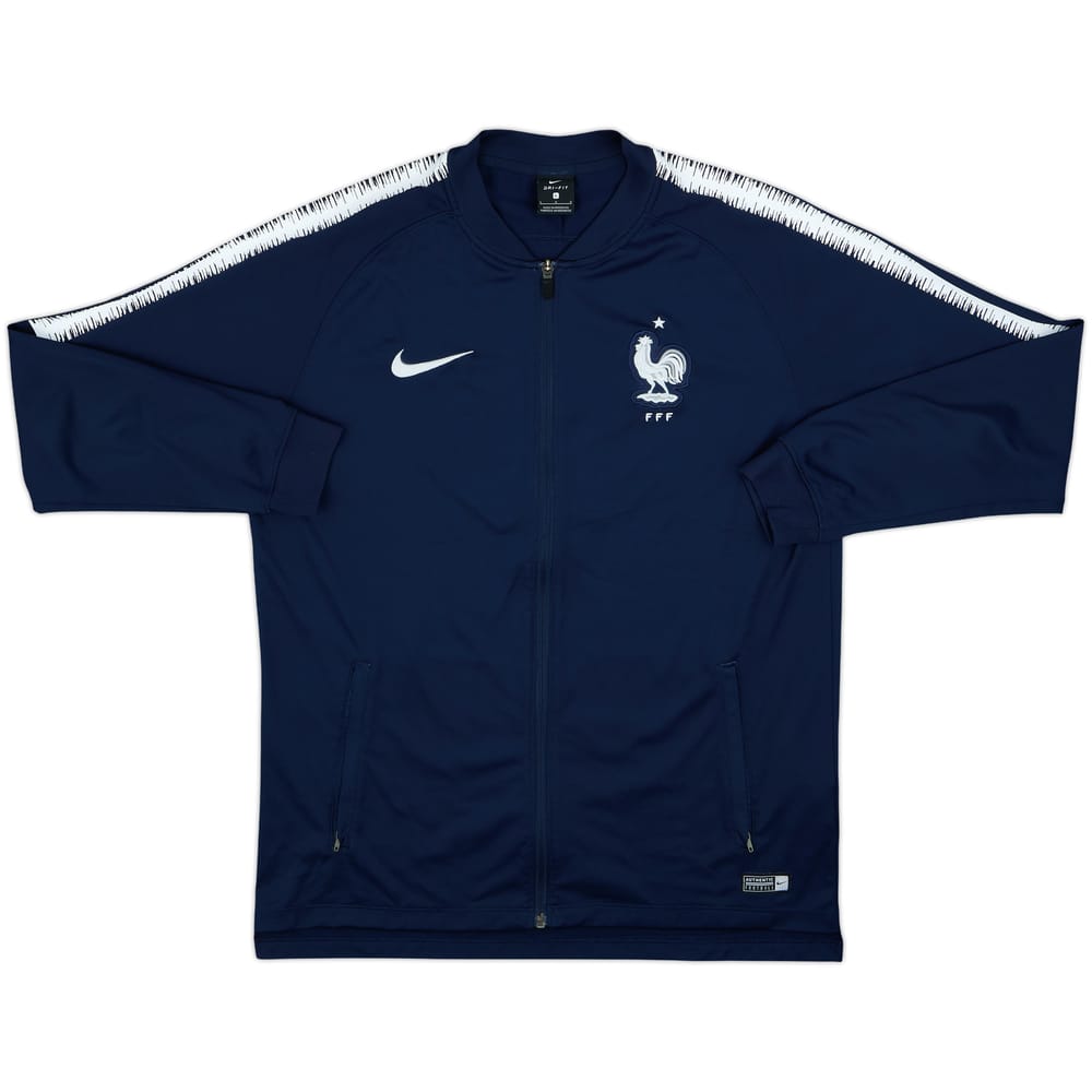 2018-19 France Nike Track Jacket - 8/10 - (L)