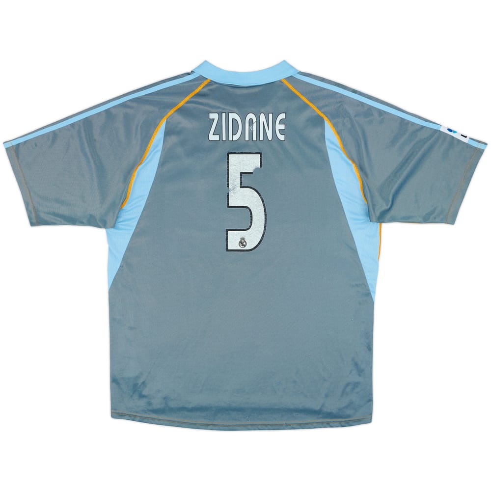2003-04 Real Madrid Third Shirt Zidane #5 - 5/10 - (XL)
