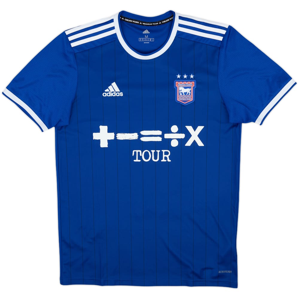 2021-22 Ipswich Home Shirt - 9/10 - (M)