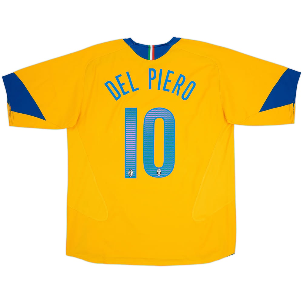 2005-06 Juventus Third Shirt Del Piero #10 - 7/10 - (XL)