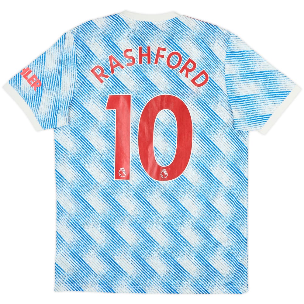 2021-22 Manchester United Away Shirt Rashford #10 - 7/10 - (M)