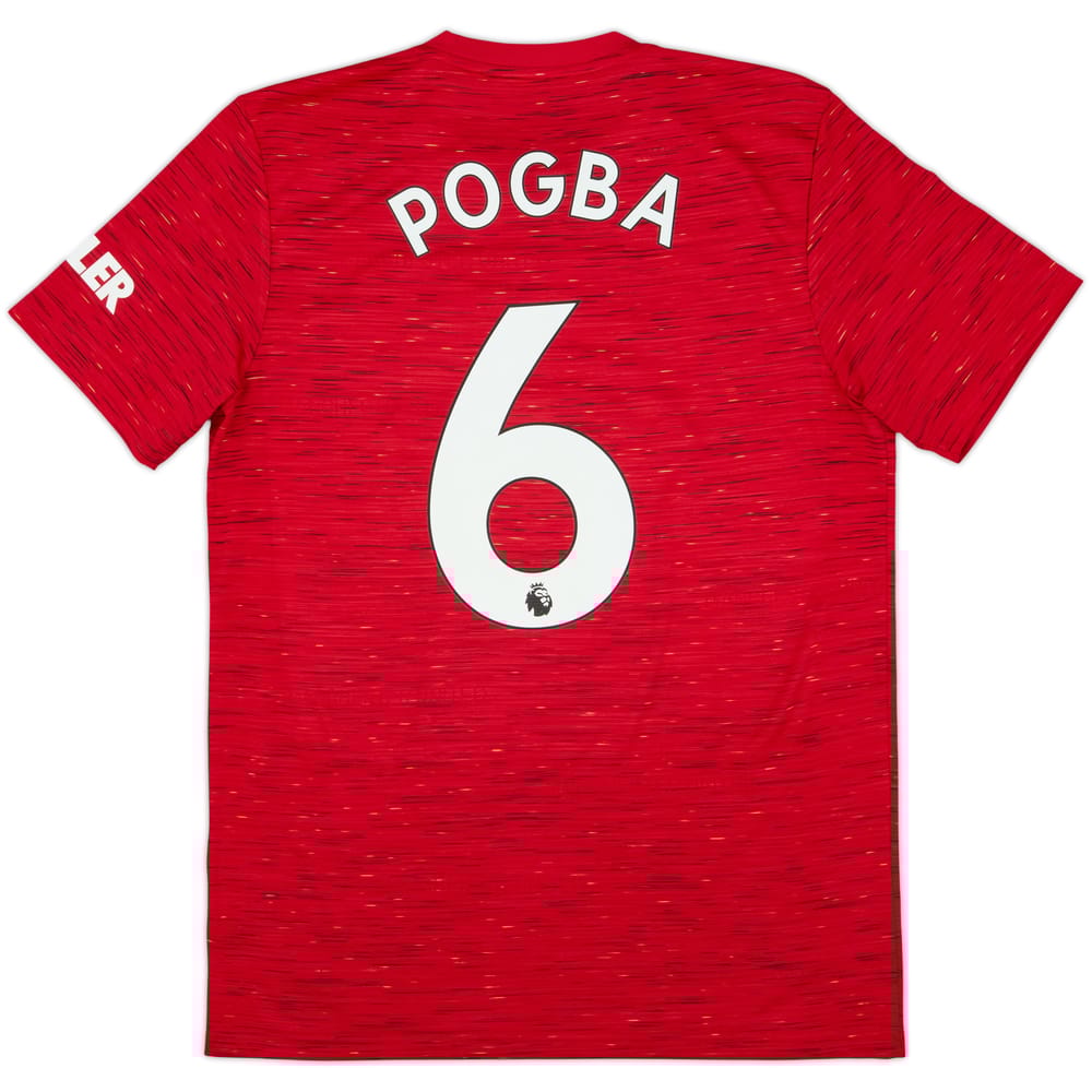 2020-21 Manchester United Home Shirt Pogba #6 - 7/10 - (M)