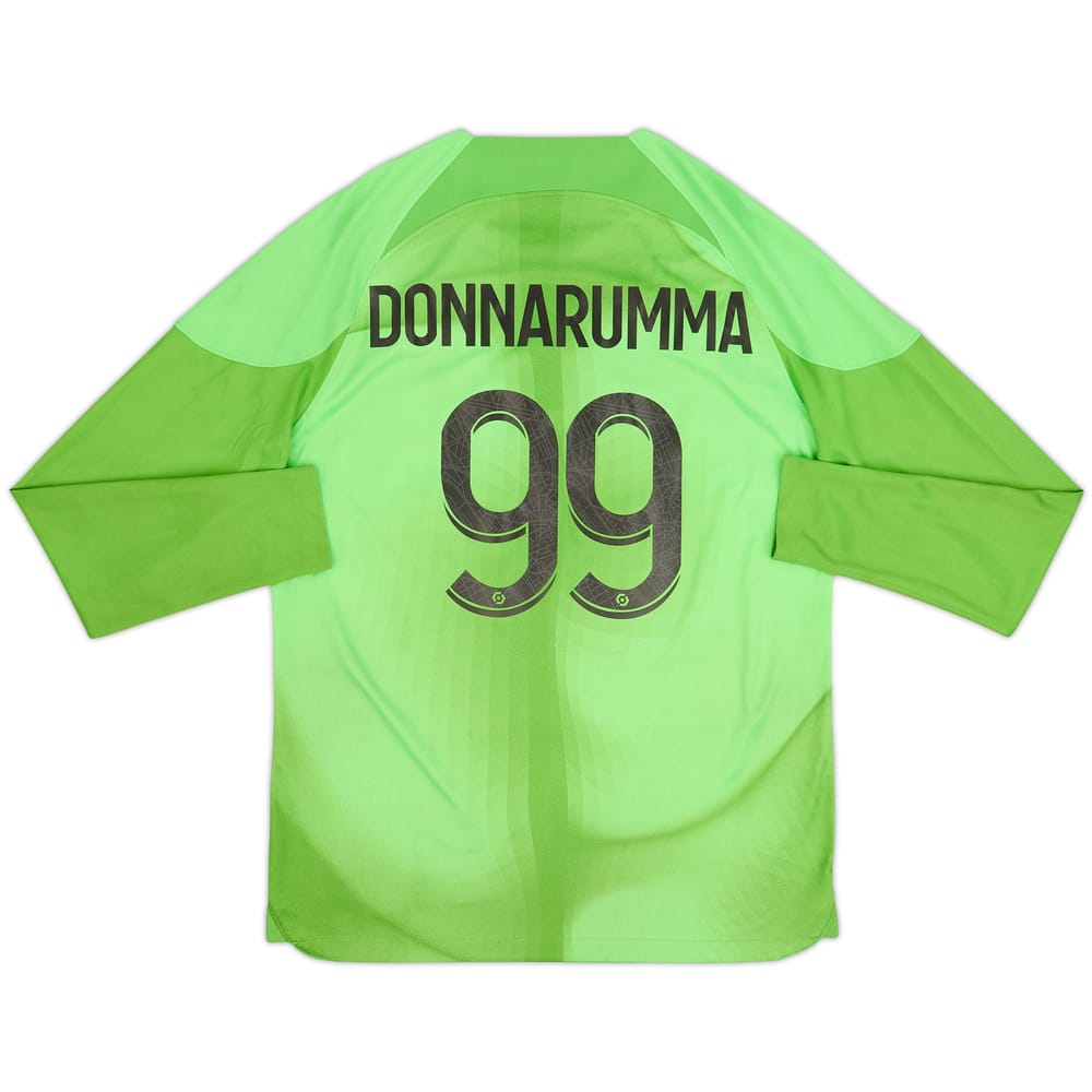 2022-23 Paris Saint-Germain GK Shirt Donnarumma #99 - 7/10 - (M)