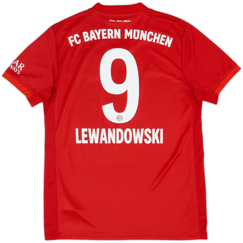 2019-20 Bayern Munich Home Shirt Lewandowski #9 - 10/10 - (M)