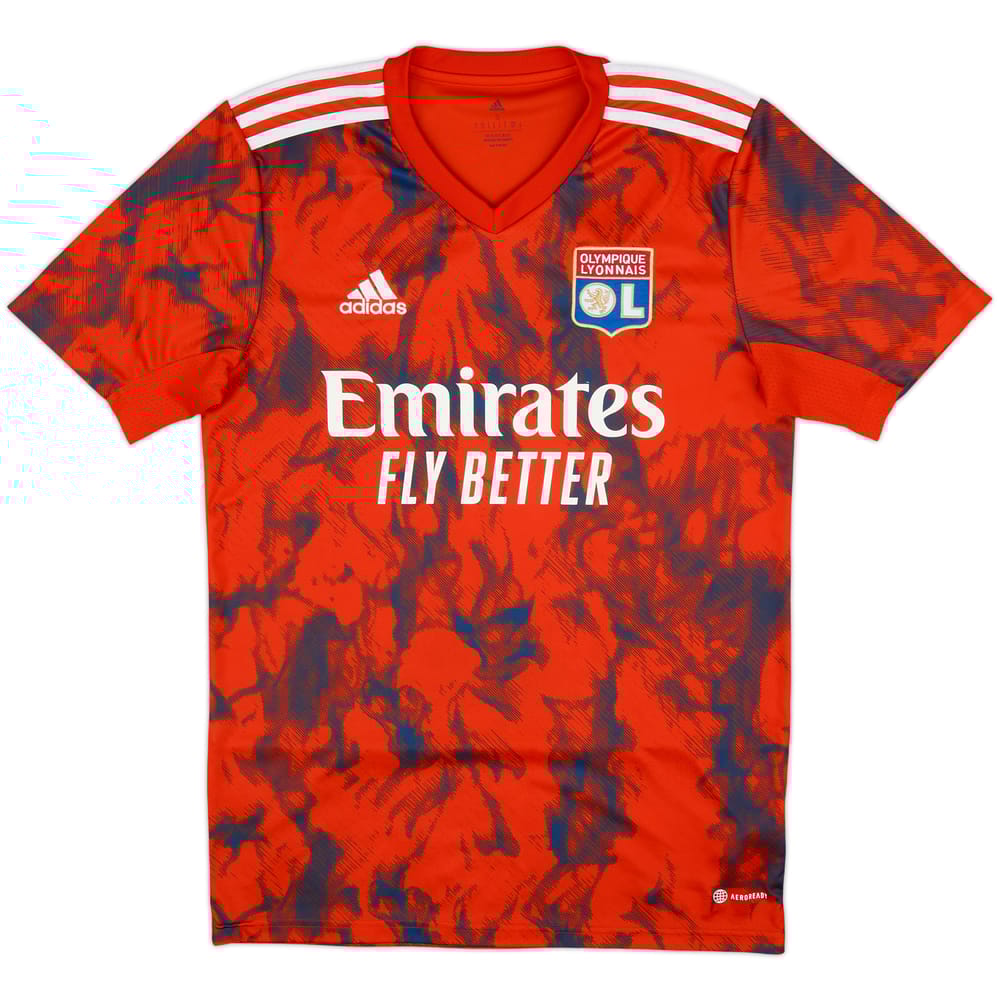 2022-23 Lyon Away Shirt - 7/10 - (S)