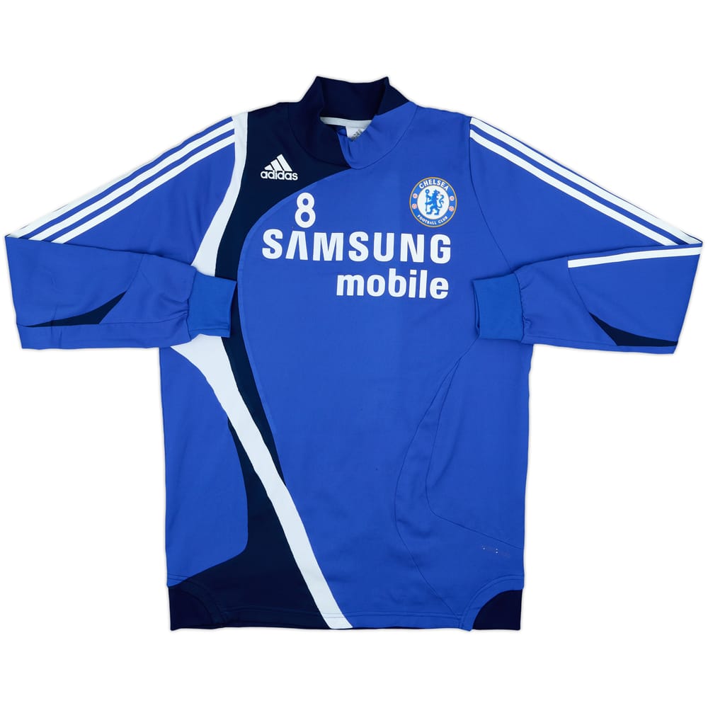2007-08 Chelsea Player Issue adidas Formotion Drill Top #8 (Lampard) - 6/10 - (L)