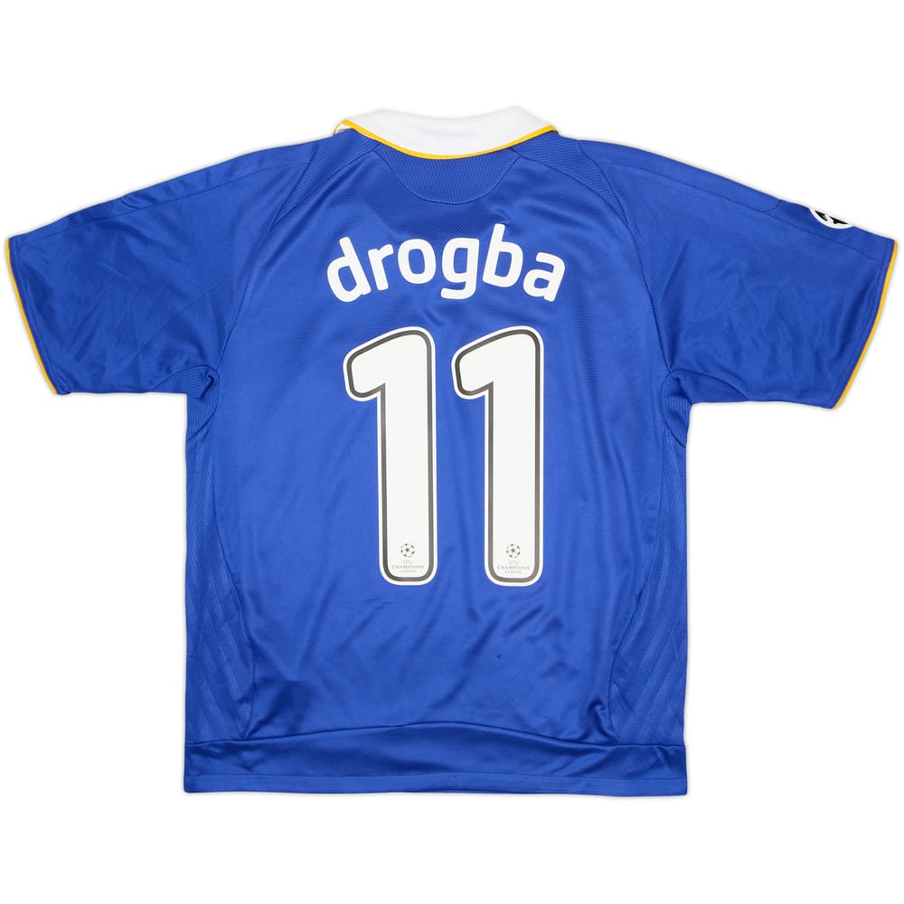2008-09 Chelsea Home Shirt Drogba #11 - 6/10 - (L.Boys)