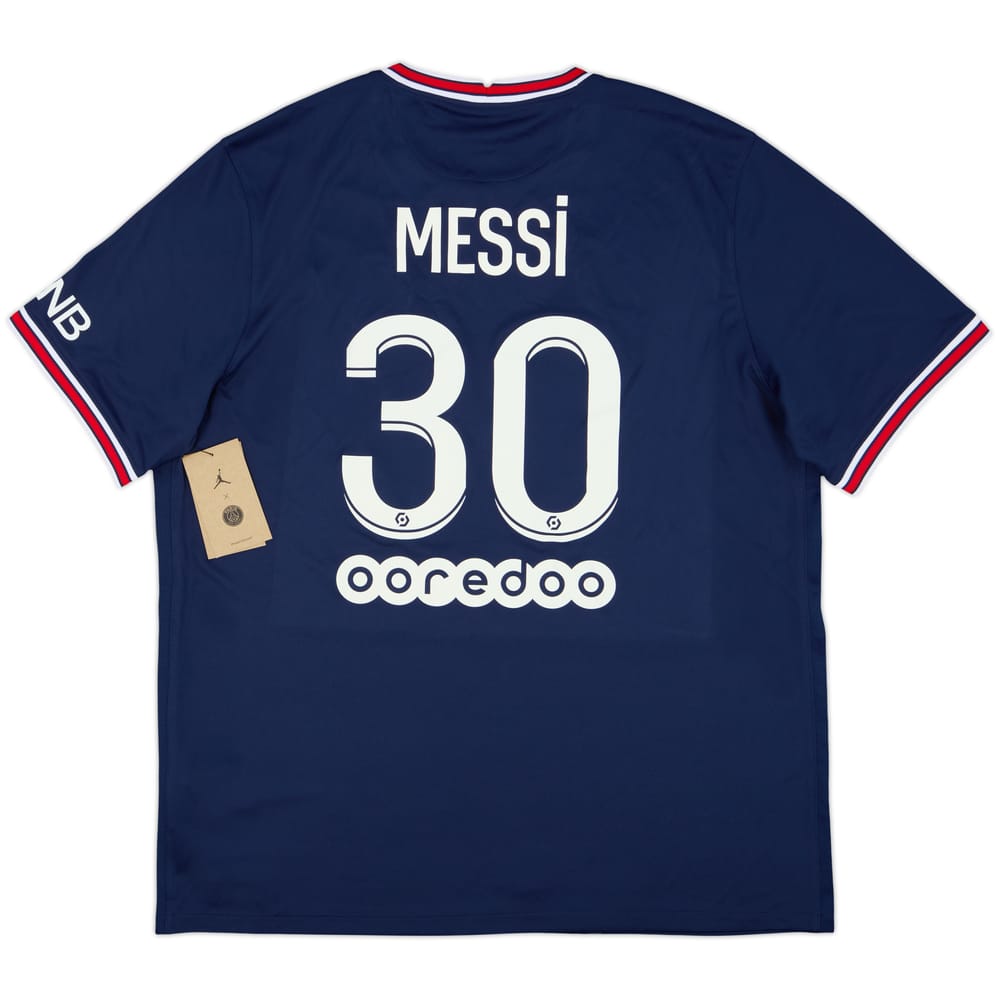 2021-22 Paris Saint-Germain Home Shirt Messi #30 (XL)