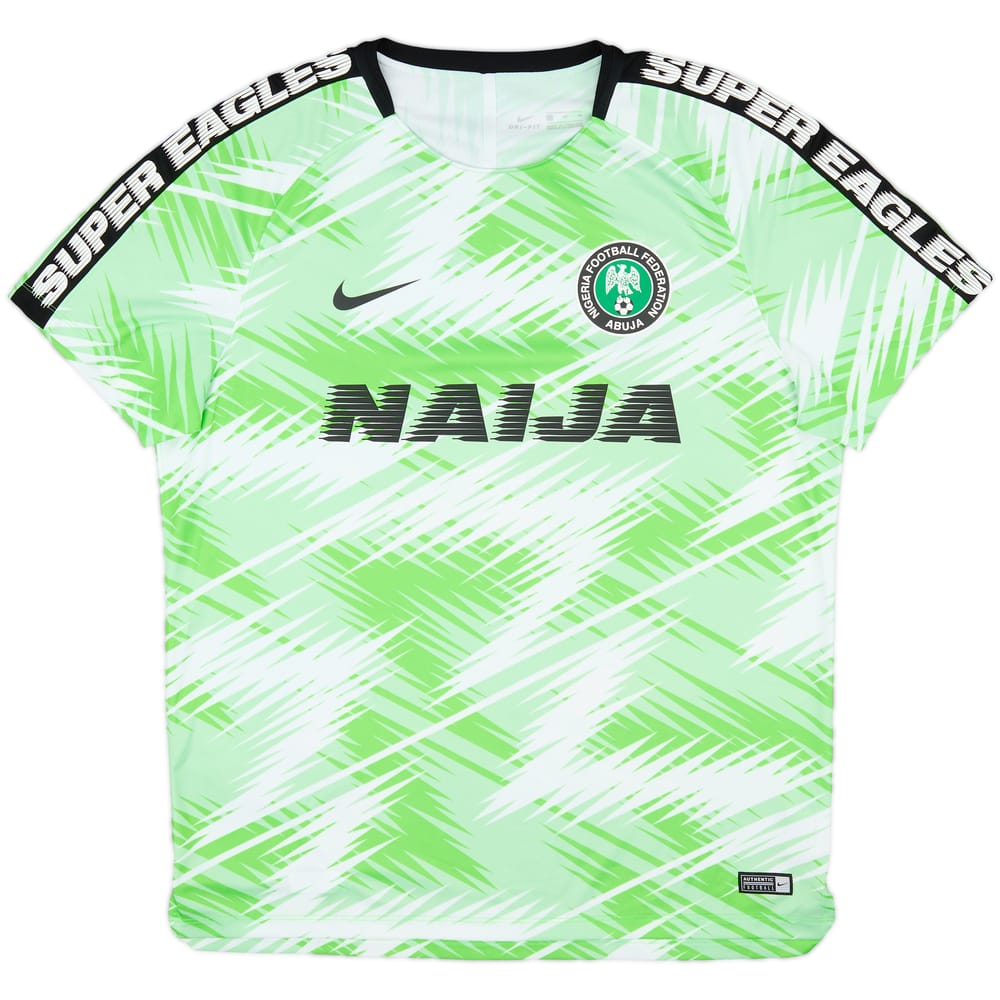 2018-19 Nigeria Nike Training Shirt - 10/10 - (XL)