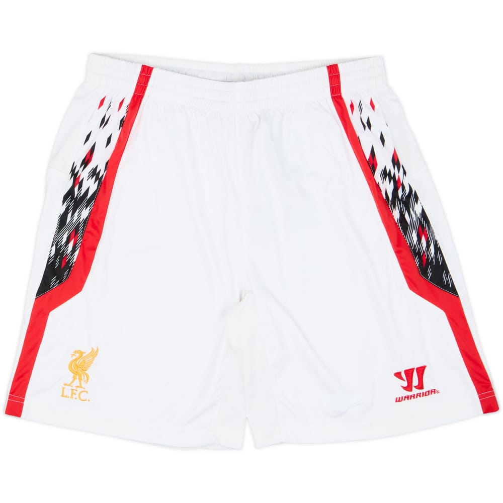 2013-14 Liverpool Warrior Away Shorts - 7/10 - (L)