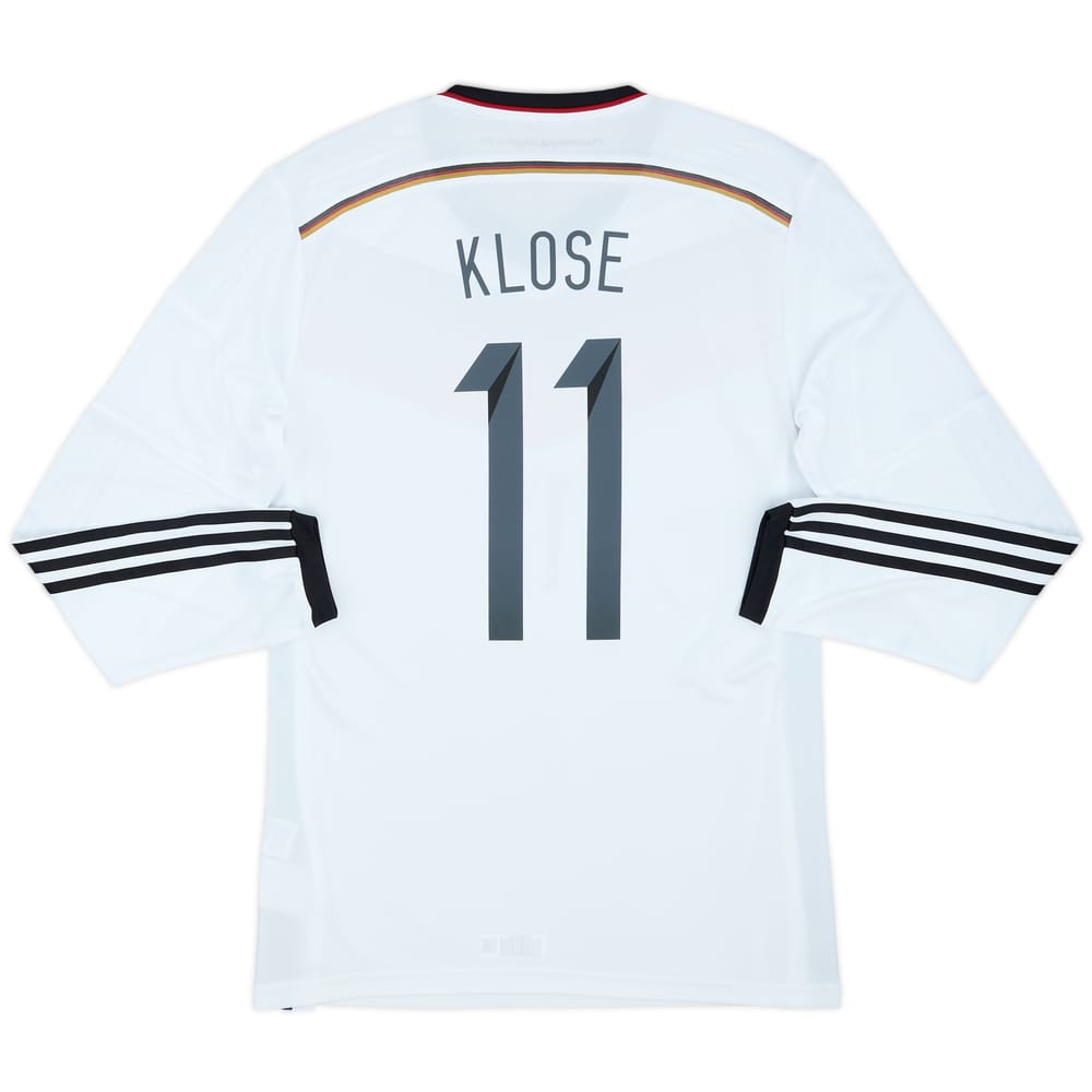 2014-15 Germany Player Issue Home L/S Shirt Klose #11 - 7/10 - (L)