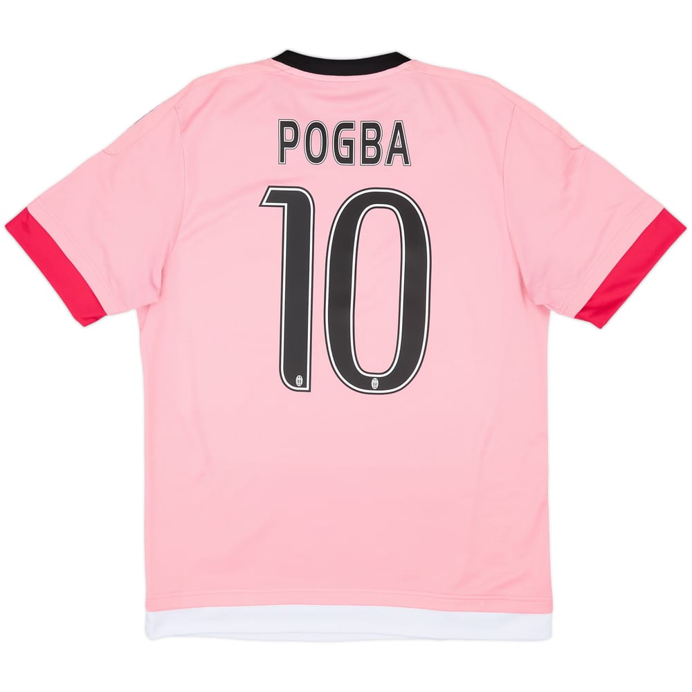 2015-16 Juventus Away Shirt Pogba #10 - 7/10 - (M)