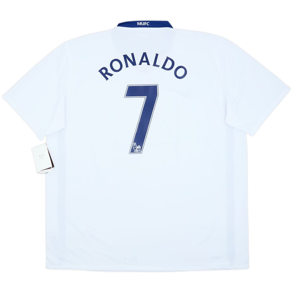 2008-10 Manchester United Away Shirt Ronaldo #7 (XXL)