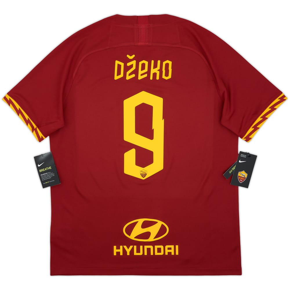 2019-20 Roma Home Shirt Dzeko #9 (L)