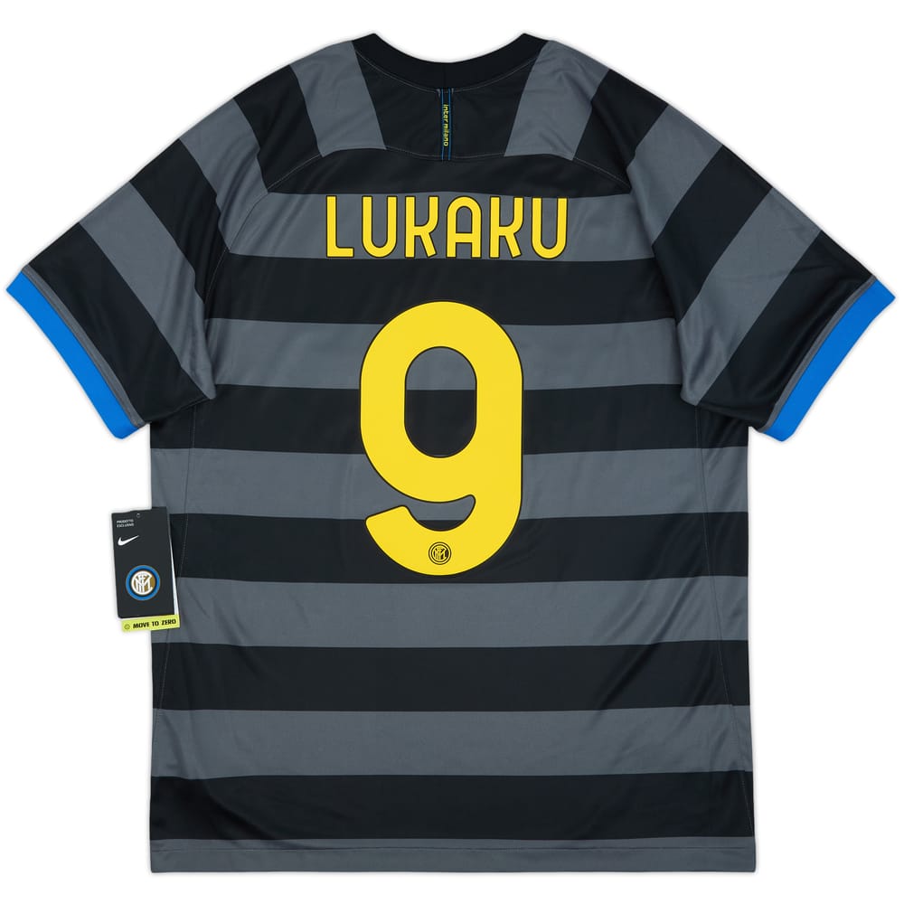 2020-21 Inter Milan Third Shirt Lukaku #9 (L)