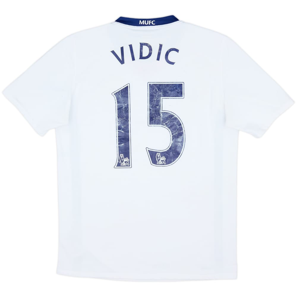 2008-10 Manchester United Away Shirt Vidic #15 - 4/10 - (S)