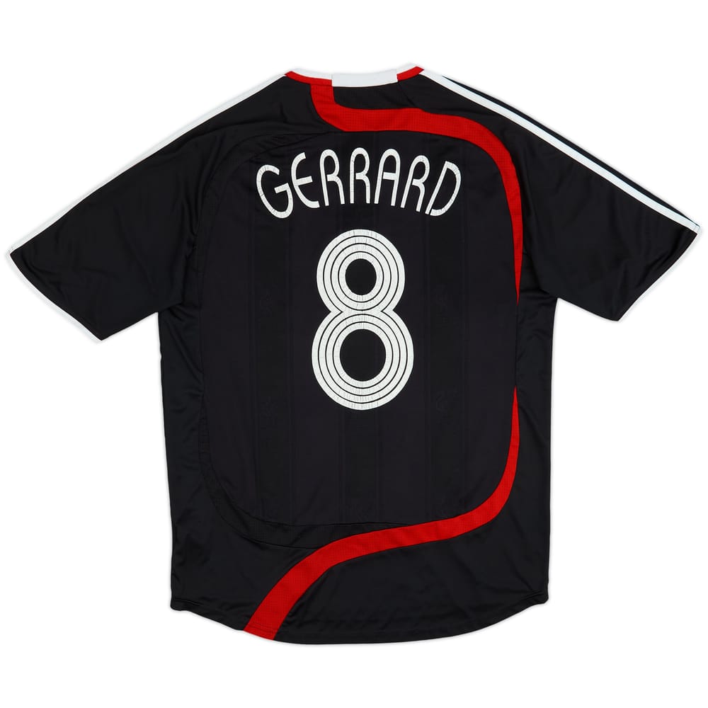 2007-08 Liverpool Third Shirt Gerrard #8 - 5/10 - (M)