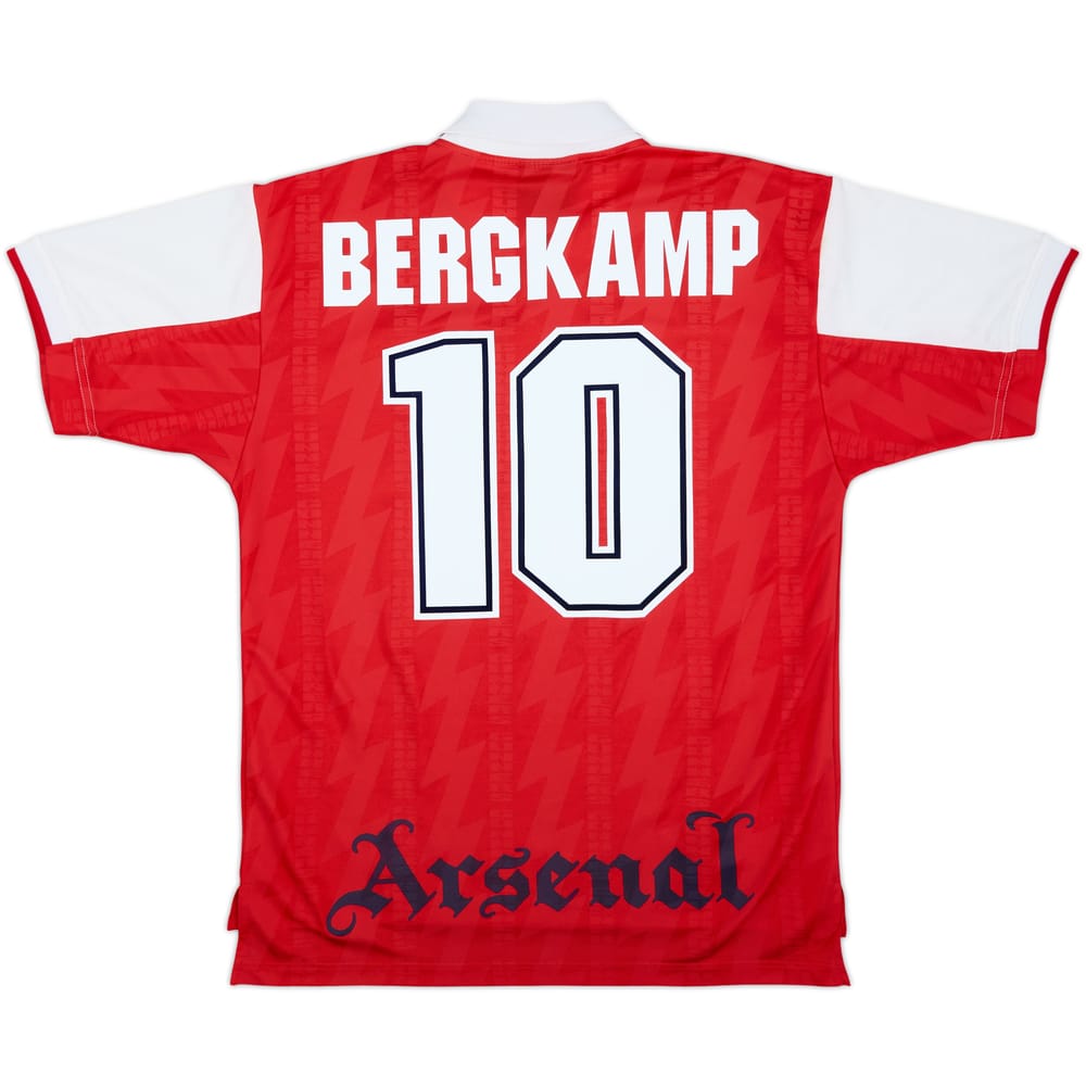 1994-96 Arsenal Home Shirt Bergkamp #10 - 6/10 - (M)