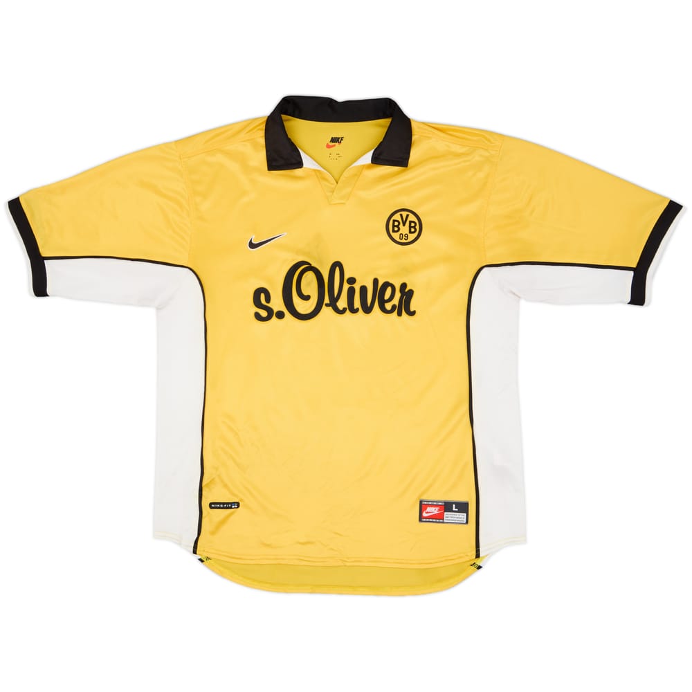 1998-00 Borussia Dortmund Home Shirt - 5/10 - (L)