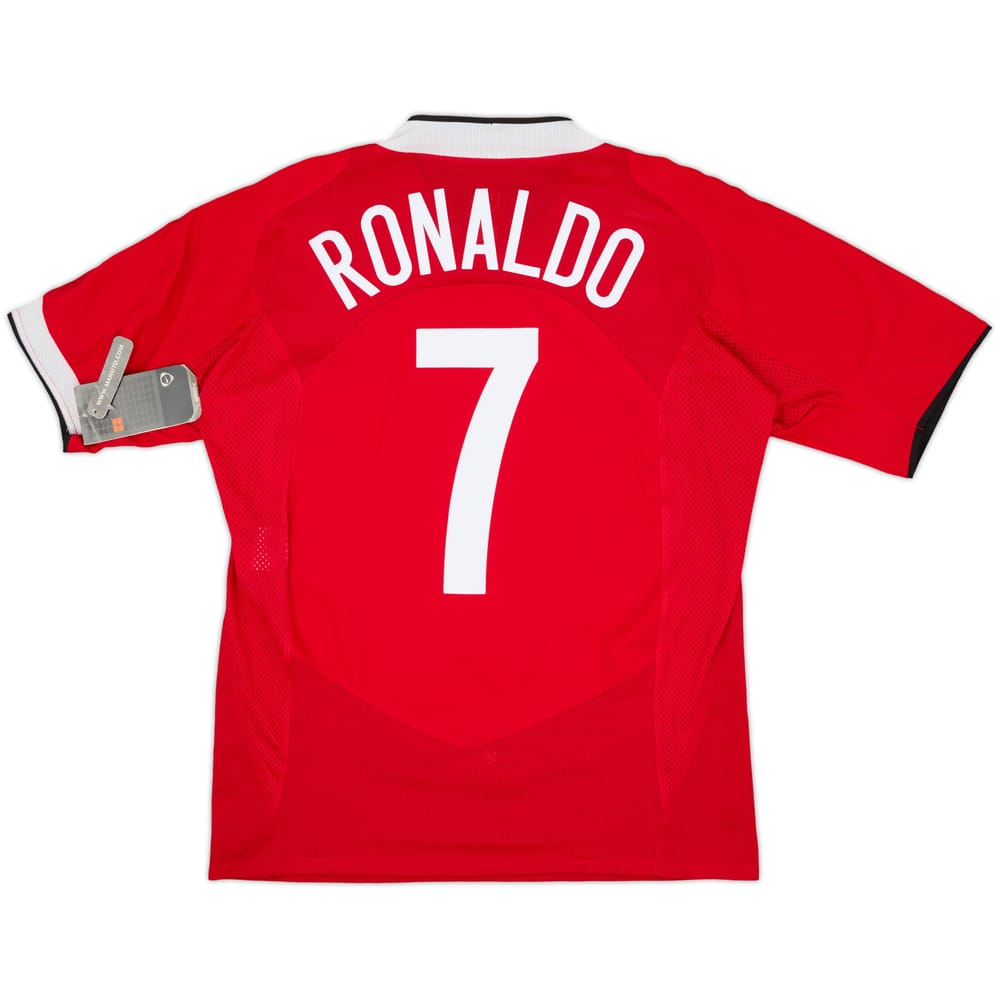 2004-06 Manchester United Home Shirt Ronaldo #7 (M)