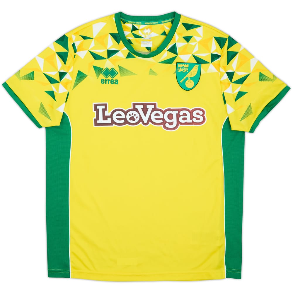 2018-19 Norwich Home Shirt - 9/10 - (M)