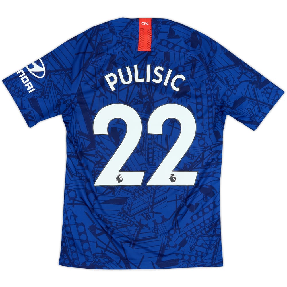 2019-20 Chelsea Home Shirt Pulisic #22 - 8/10 - (S)