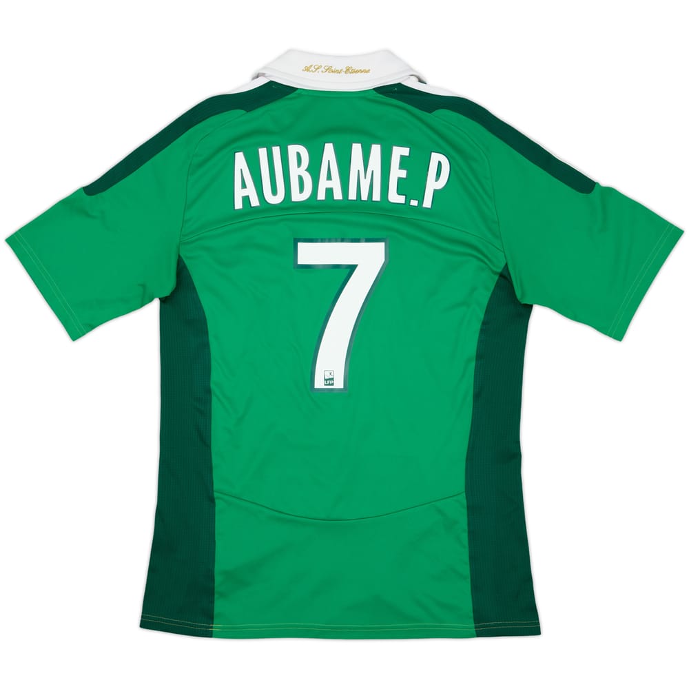 2011-12 Saint-Etienne Home Shirt Aubame.P #7 - 6/10 - (M)