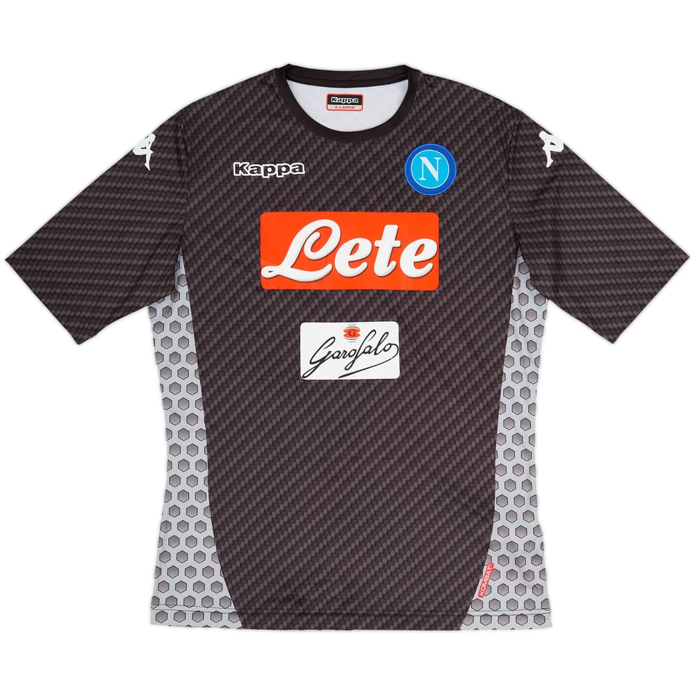 2017-18 Napoli Fourth Shirt - 8/10 - (XL)