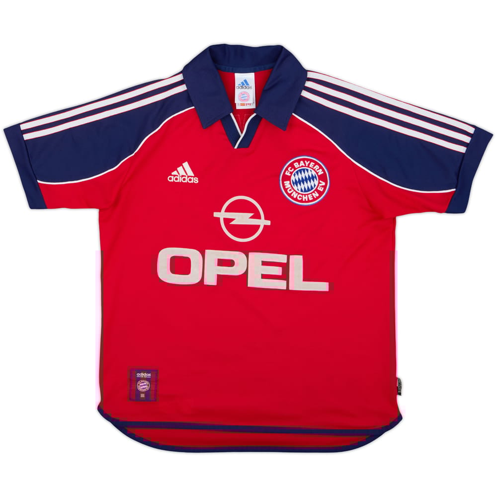 1999-01 Bayern Munich Home Shirt - 7/10 - (Y)
