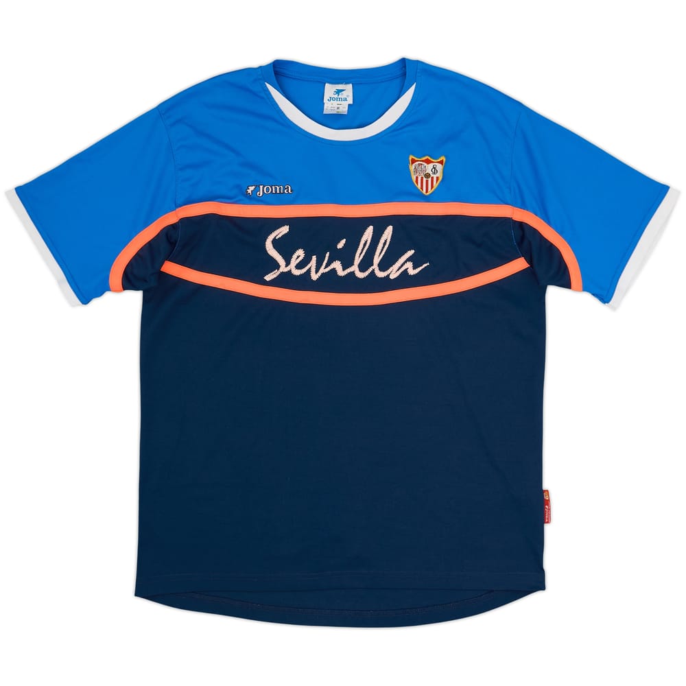 2001-02 Sevilla Joma Training Shirt - 8/10 - (M)