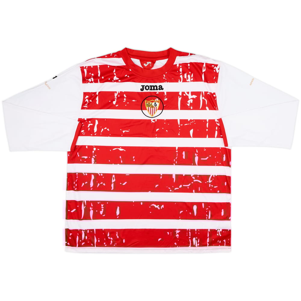 2008-09 Sevilla Joma Training L/S Shirt - 8/10 - (XL)