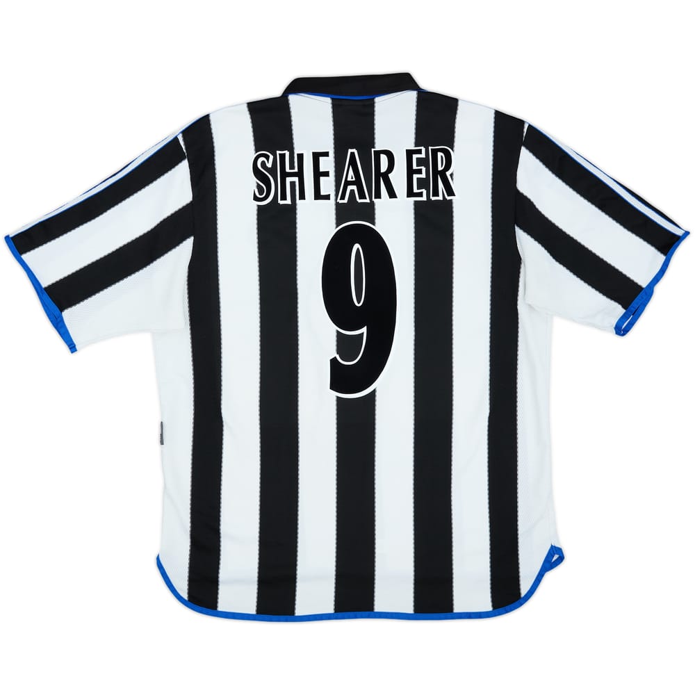 1999-00 Newcastle Home Shirt Shearer #9 - 8/10 - (XL)