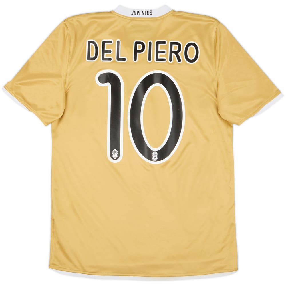2008-09 Juventus Away Shirt Del Piero #10 - 7/10 - (M)