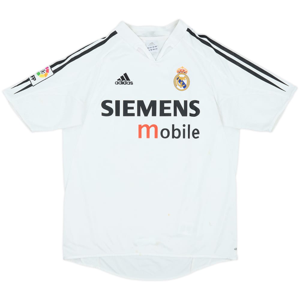 2004-05 Real Madrid Home Shirt - 5/10 - (XL.Boys)