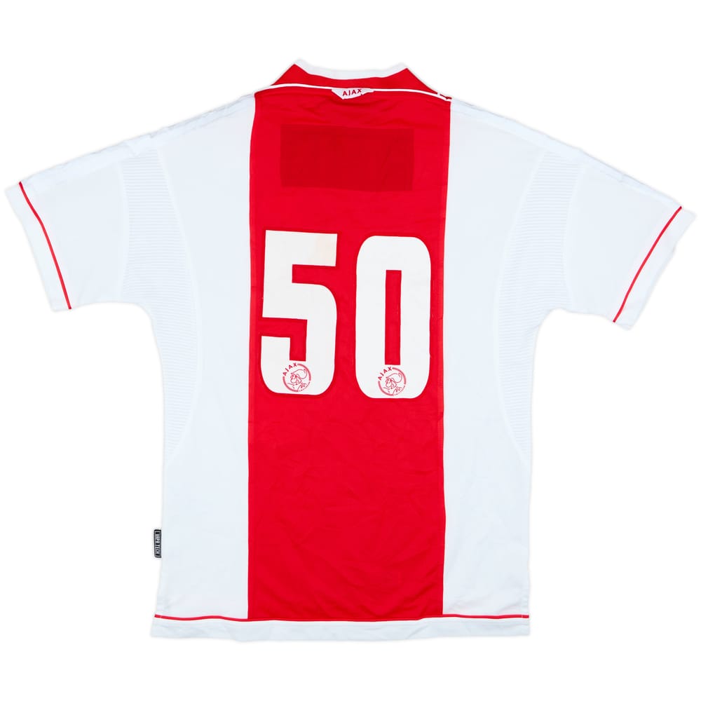 1999-00 Ajax Home Shirt #50 - 8/10 - (M)