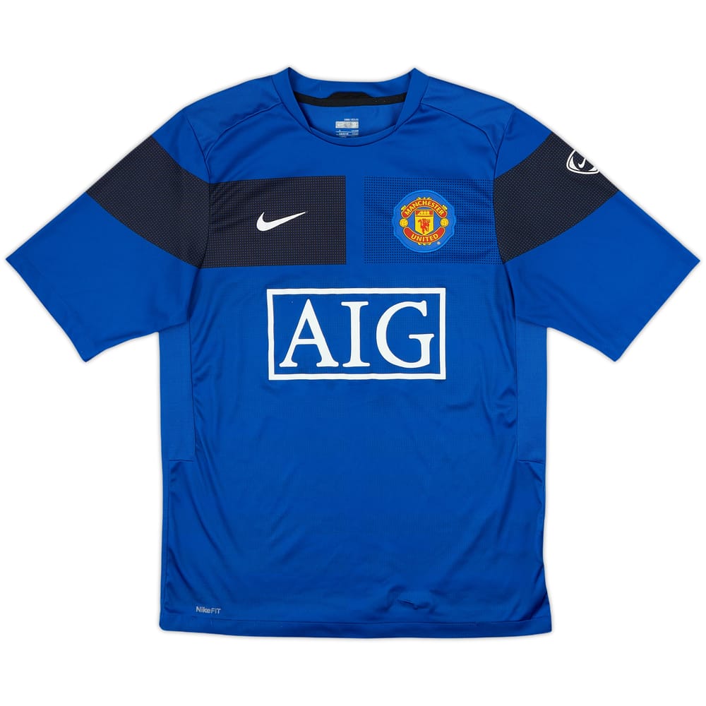 2009-10 Manchester United Nike Training Shirt - 6/10 - (S)
