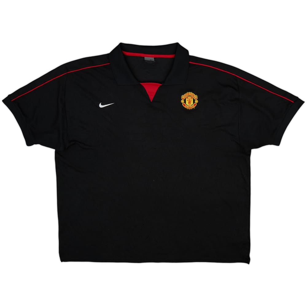 2004-05 Manchester United Nike Polo Shirt - 7/10 - (XXL)
