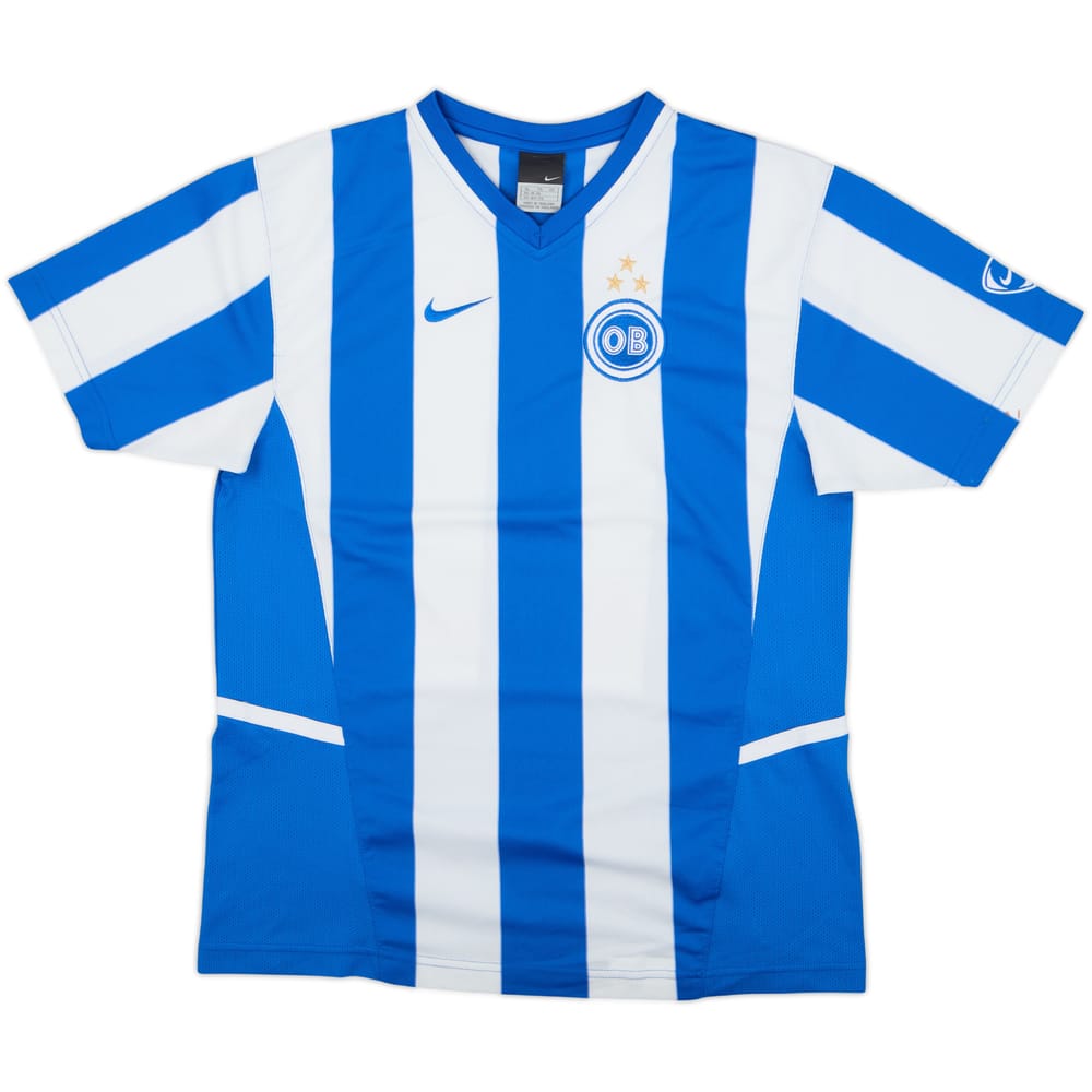 2004-05 OB Odense Home Shirt - 8/10 - (XL.Boys)